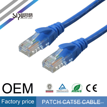 SIPU meilleur prix CU cat5e utp patch câble de bonne qualité cat5 cat6 cat7 rj45 patch cordon fournisseur en gros patch ordinateur câble